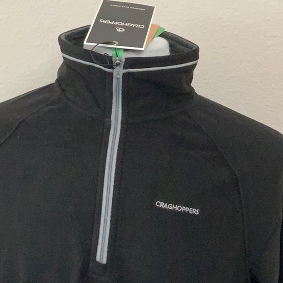 Craghoppers COREY HALF ZIP FLEECE - Black - Picture 5 of 14